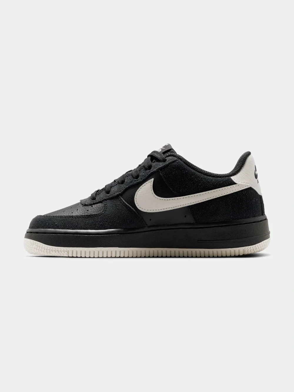 Nike | Air Force 1 Black And Bone Low-Top Sneakers Size 6.5Y